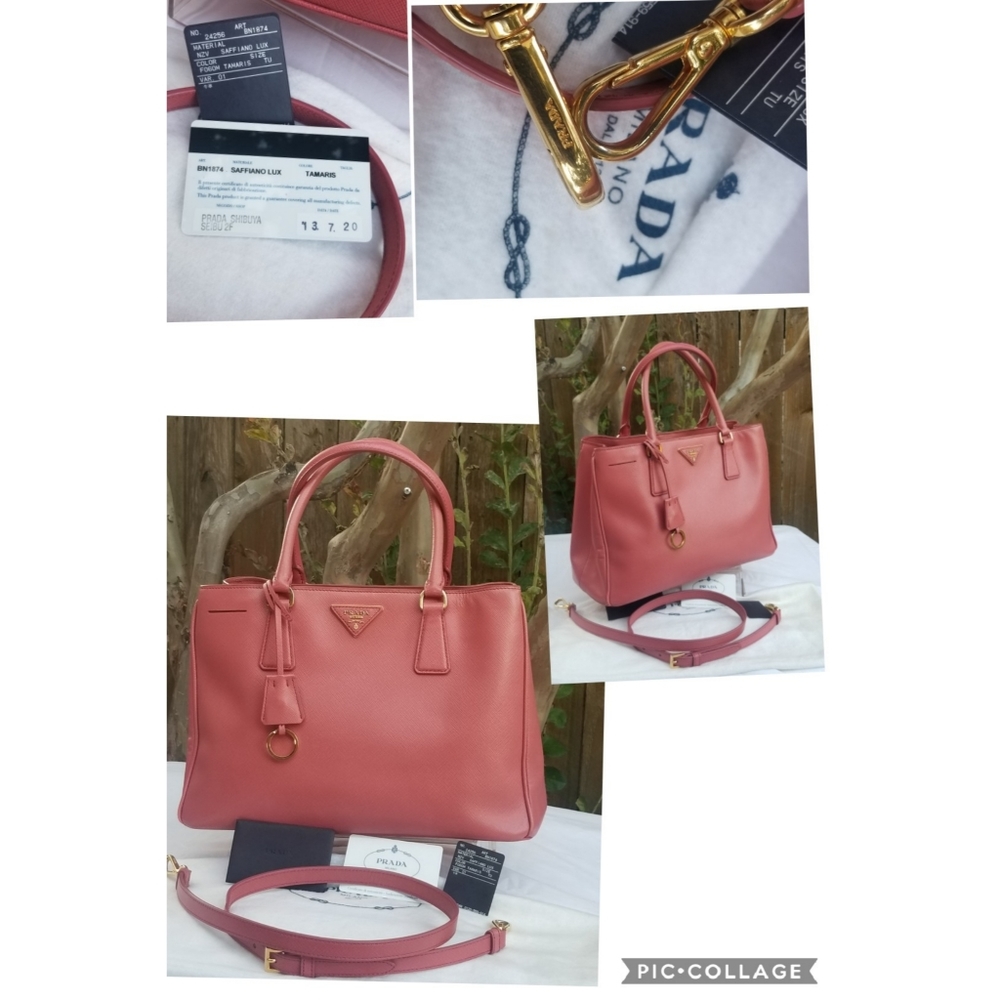  Prada  Saffiano Lux Galleria tote satchel - Picture 13 of 16